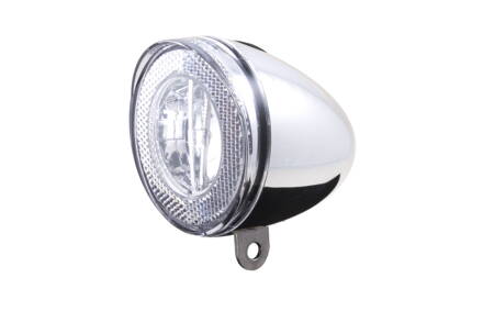 Svetlo predné Spanninga SWINGO 1 LED chrómové (bez držiaku)