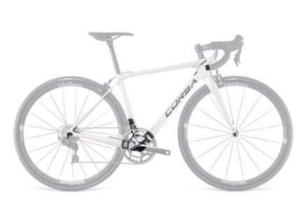 Cestný rámový set DEMA CORSA Grey,  veľkosť 580mm, vidlica