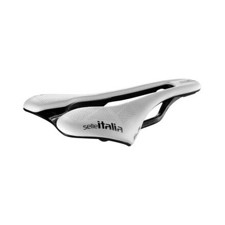 SELLE ITALIA sedlo SLR Boost Kit Carbonio Superflow White