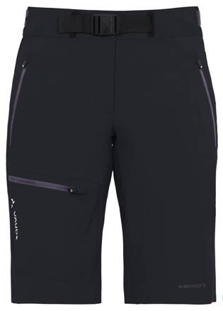 Vaude kraťasy Badile, dámske, čierne (black/black)