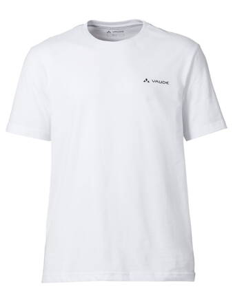 Vaude bavlnené tričko Brand, pánske, white
