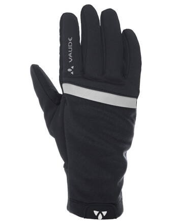 Vaude cyklistické rukavice Hanko, unisex, black uni
