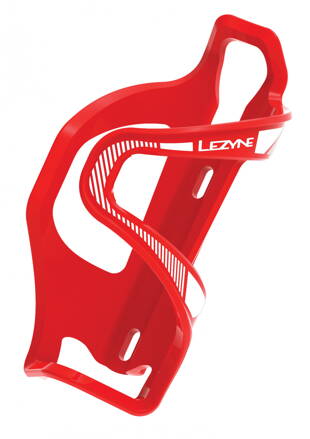 Lezyne košík na fľašu Flow Cage SL-ľavý, červený