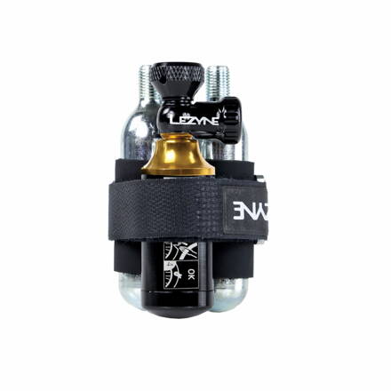 Lezyne sada na opravu bezdušových plášťov TUBELESS CO2 BLASTER