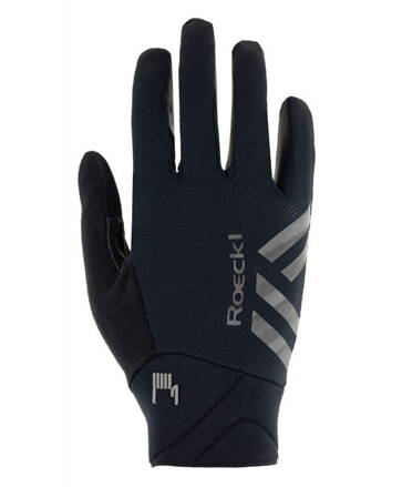 ROECKL Rukavice cyklistické s dlhým prstom Morgex 2, čierna (black)
