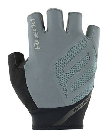 Roeckl cyklistické rukavice Iton 2, šedé (hurricane grey)