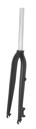 FORCE vidlice MTB 26" Al 1 1/8"  AHEAD D, čierna matná