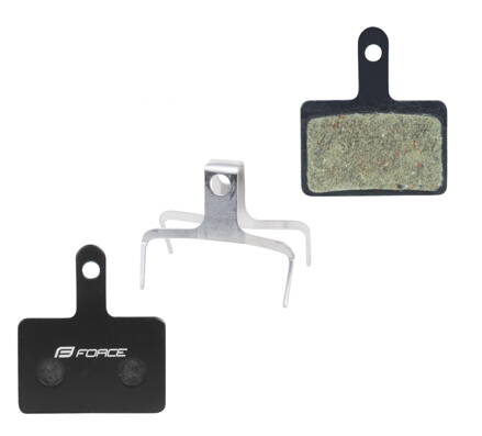 FORCE doštičky brzdové SH M08 E-BIKE, s pružinou