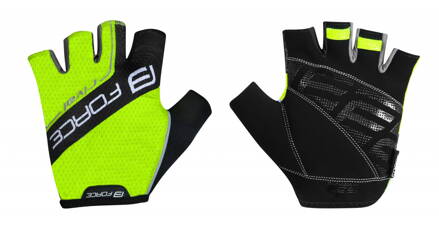 Force rukavice RIVAL, fluo-černé