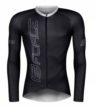FROCE dres TEAM PRO, dlhý rukáv, čierno-šedý