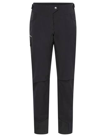 Vaude cyklistické nohavice Qimsa Light Softshell, dámske, black