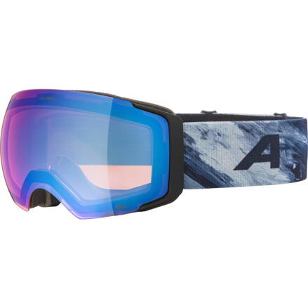 Alpina lyžiarske okuliare FALERA MAG black-blue matt Q-LITE blue Alpina lyžiarske okuliare FALERA MAG black-blue matt Q-LITE blue
