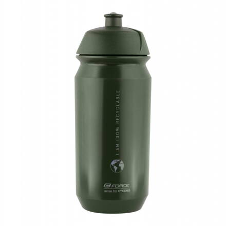 FORCE fľaša BIO EARTH 0,5 l, zeleno-šedá