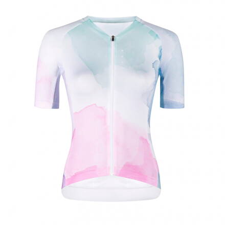 FORCE dres SPLASH LADY krátky rukáv, ružovo-modrý