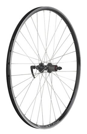 DEMA koleso Standard 27,5" MTB čierne + GBS zadné kazetové s rýchloupínačom