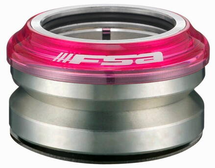 FSA hlavové zloženie IMPACT transparent pink 15mm alloy 1-1/8-OD 44