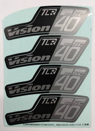 VISION nálepky na ráfik SC 40 DB TL (1bike)