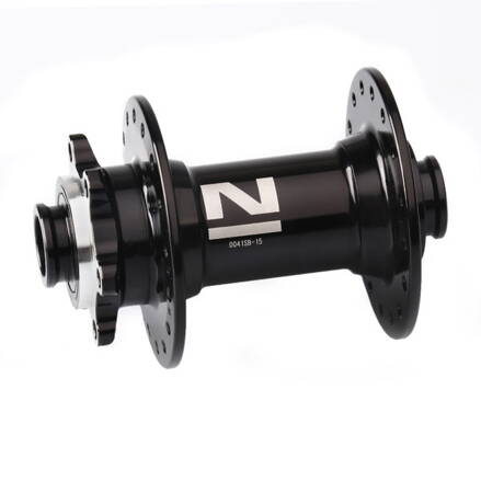 Novatec náboj D041SB-15, predný, 32-dierový, čierny (N-logo)
