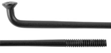DT Swiss drôt DT SWISS Revolution čierny 298mm s niplom