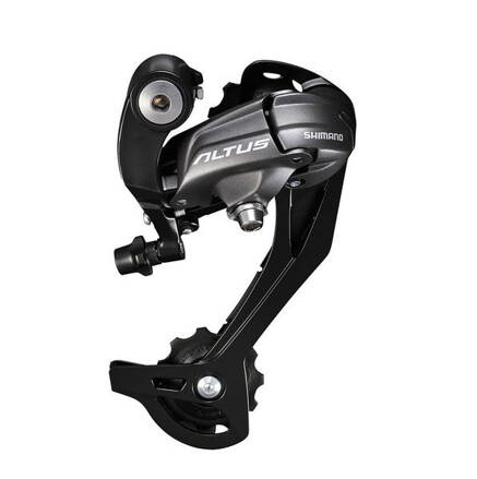 SHIMANO prehadzovač Altus RD-M370 SGS, 9 Speed (OEM)