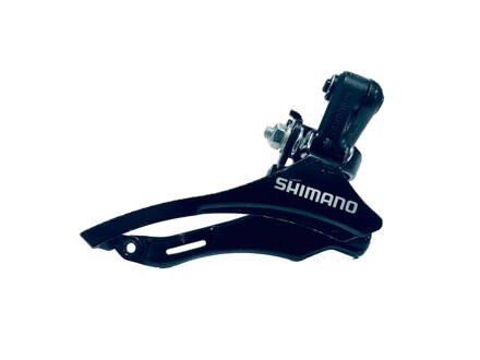 Shimano prešmýkač TZ30, TOP/horný ťah, 28.6mm (OEM)