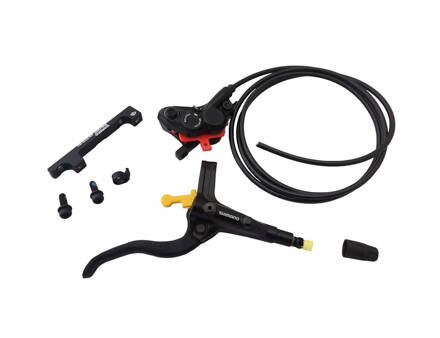 Shimano hydraulická disková brzda BL-MT401(R),BR-MT420+adapt.203mm,1600mm (OEM)