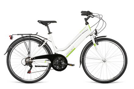 DEMA bicykel MODET ORION LADY white-green 18"