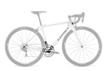DEMA rámový set CORSA White, veľkosť 550mm