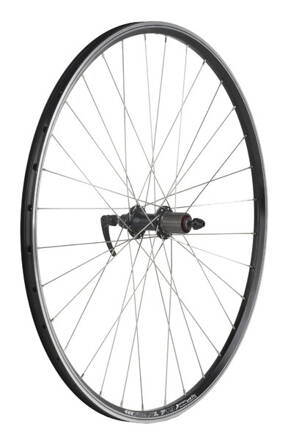 DEMA koleso Standard 26' MTB čierne+GBS zadné kazetové s rýchloupínačom