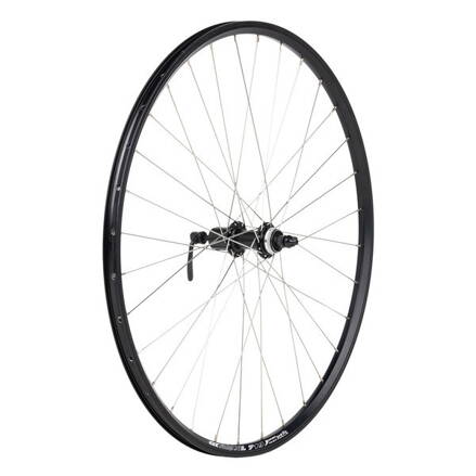 DEMA koleso MTB Disc 26' čierne zadné kazetové s QR, uchytenie center lock