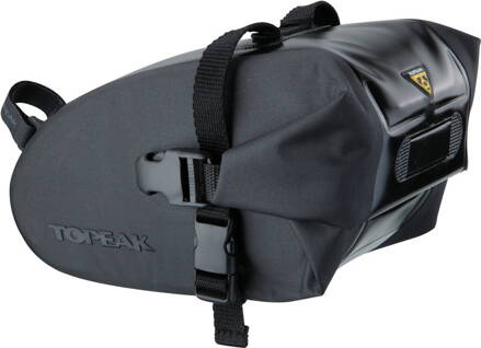 Topeak taška podsedlová WEDGE DRY BAG Large čierna, popruh