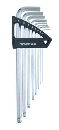 Topeak kľúče inbusové DUOHEX WRENCH SET (sada 8 ks)