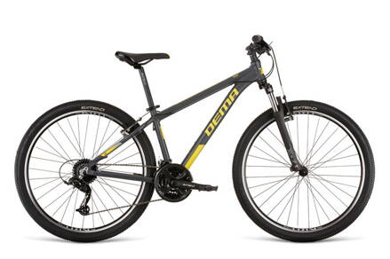 DEMA bicykel PEGAS 1 dark gray-lime
