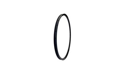 RAFIKY-SC J19SZR 20"(ETRTO 406) Anodized BLK. AV valve hole. 28H;14G
