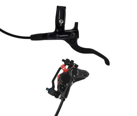 Shimano hydraulická brzda BL-MT4100(L),BR-MT420(F)+adaptér SM-MA-F180P, 850mm (OEM)