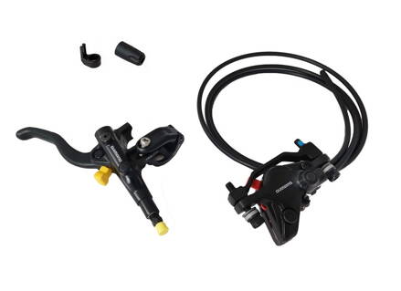 Shimano hydraulická brzda BL-MT4100(R),BR-MT410(R)+adaptér SM-MA-F180P, 1650mm (OEM)
