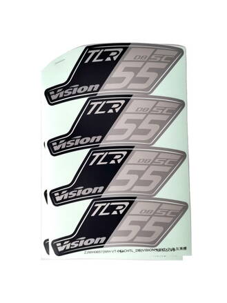 VISION nálepky na ráfik SC 55 DB TL ZJWH0572 (1bike) A0