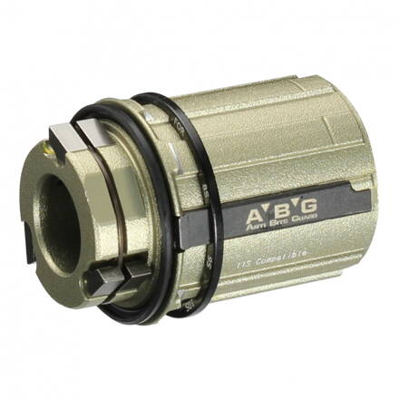 Novatec A/A2 ABG orech, 3-západkový, Shimano HG11, hliník, OEM