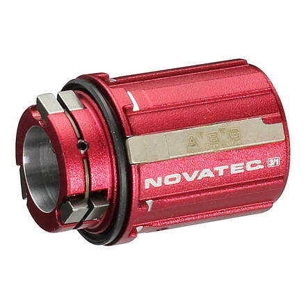 Novatec D ABG orech, 3-západkový,  Shimano HG9, hliník, OEM