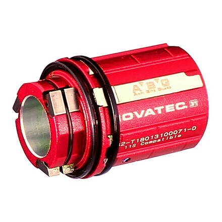 Novatec D2 ABG oreh, 3-západkový, Shimano HG11, hliník, OEM