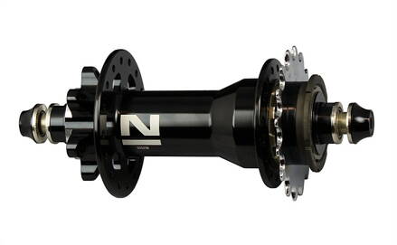 Novatec D252SB-BO-AA zadný náboj, 6-dier, 32 dier, 10x135 mm, 16T, OEM