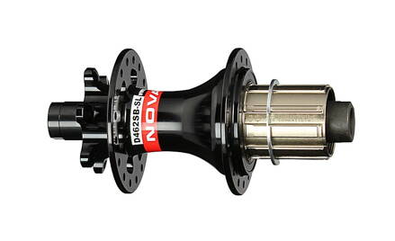 Novatec D462SB-SL-X12-S3S-11S zadný náboj, 6-dier, 32 dier, 12x142 mm, Shimano HG, OEM