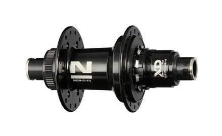 Novatec D902SB-CL-X12-A4A-S11, zadný náboj, CenterLock, 32 dier, 12x142 mm, Sram XD, OEM