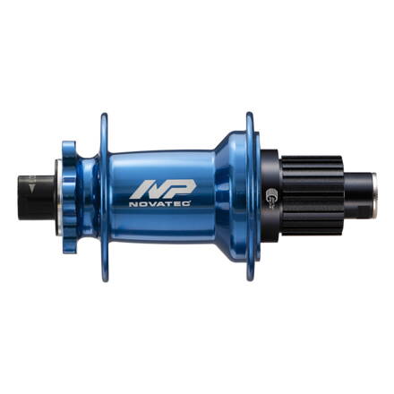 Novatec Premium XD602SB/A-B12-MS, zadný náboj, 32 dier, 12x148, Microspline, modrý, OEM