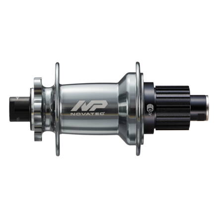 Novatec XD602SB/A-B12-MS Boost zadný náboj, 32 dier, 12x148 mm, 6 dier, orech Microspline, sivá, OEM
