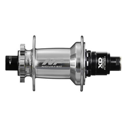 Novatec XD602SB/A-B12-S11 Boost zadný náboj, 32 dier, 12x148 mm, 6 dier, SRAM XD, strieborná, OEM