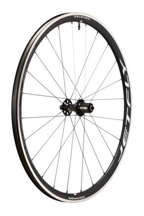 Novatec JETFLY U4.0 28" sada kolies, ráfikové, QR, orech Shimano HG