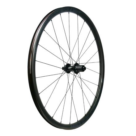 Novatec Gravel G24 Team 28" sada kolies, pevná os, orech Shimano HG
