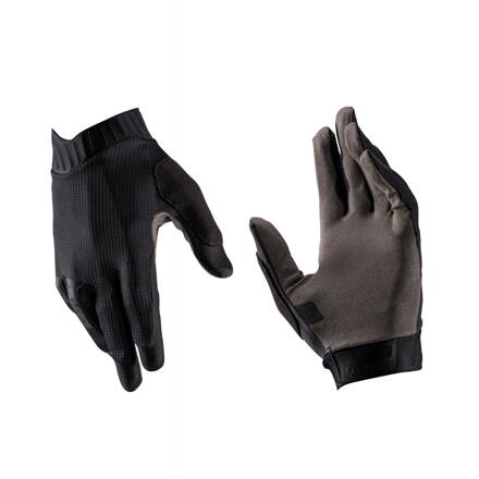 LEATT rukavice MTB 1.0 GripR Women  , Stealth Black/Grey