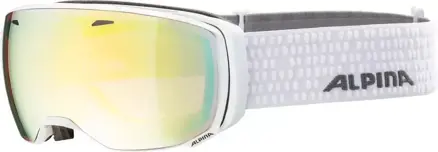 Lyžiarske okuliare Alpina ESTETICA QHM biele, QHM gold